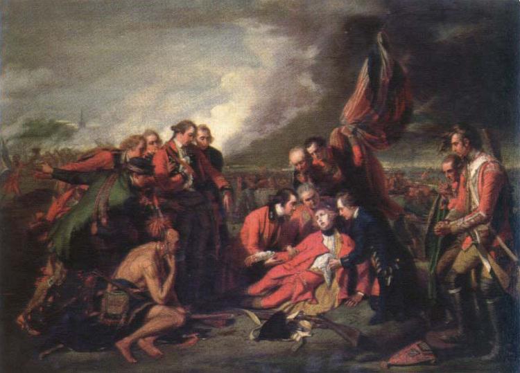 Benjamin West the death of general wolfe France oil painting art